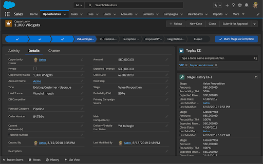 Lightning Extension screenshot