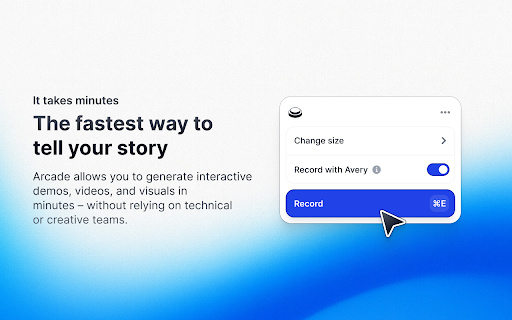 Arcade: AI Interactive Product Demos screenshot
