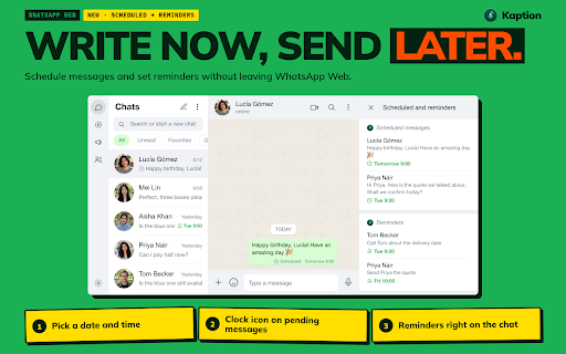 Audio to Text + Translation in WhatsApp Web using ChatGPT screenshot