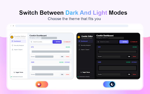 Cookie Editor – Full Control Over Cookies screenshot