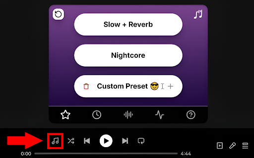 Reverbify - Remix Music on Spotify screenshot