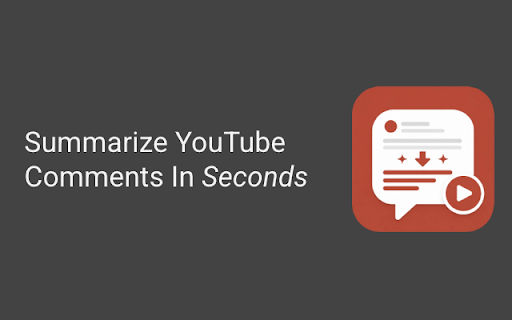 Comment Summarizer for YouTube screenshot