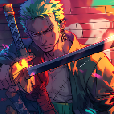 Roronoa Zoro Graffiti One Piece Live Wallpaper icon