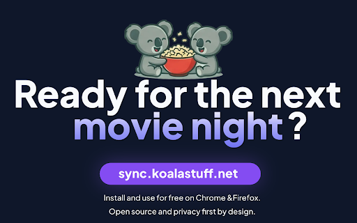 Watch Party - KoalaSync screenshot