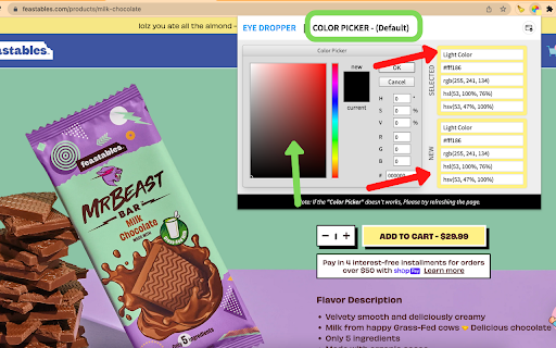 Color Eye Dropper 2.0 screenshot