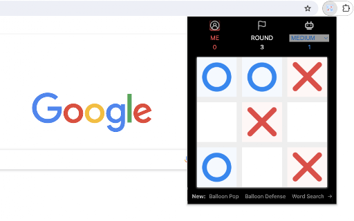 Tic-Tac-Toe Game screenshot