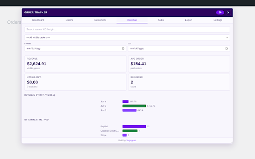 Order Tracker for WooCommerce screenshot