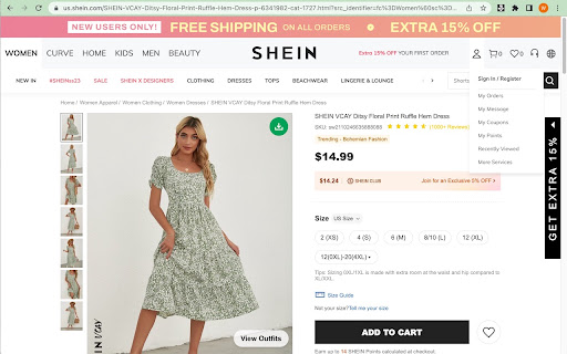 Shein Images Downloader screenshot