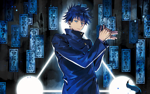 Megumi Fushiguro from Jujutsu Kaisen Anime Live Wallpaper screenshot