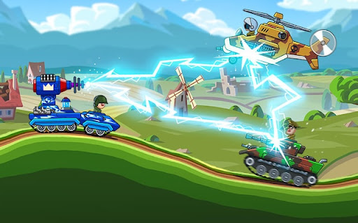 Hills Of Steel Game screenshot