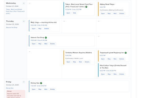 TripLift for TripIt screenshot