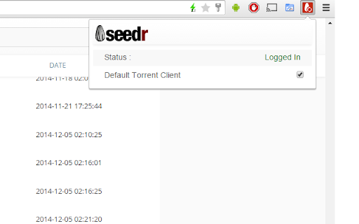 Seedr screenshot