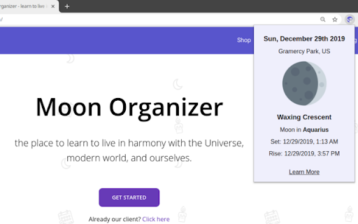 Current Moon Phase screenshot