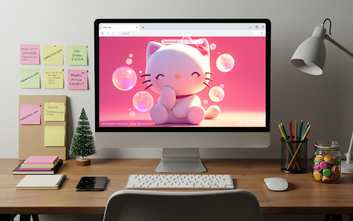 Hello Kitty Live Wallpaper screenshot