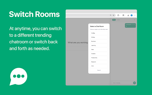 SideChat - Chatrooms for ChatGPT screenshot