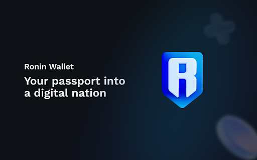 Ronin Wallet screenshot