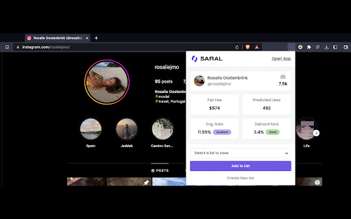 SARAL screenshot