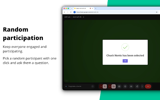 Attendance for Google Meet™ – Mr Meet screenshot