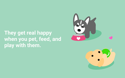 Happy dog - virtual pet for you and friends screenshot