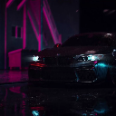 Bmw m2 under the rain icon