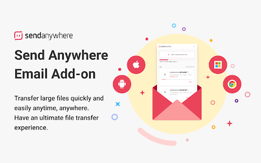 Send Anywhere For Gmail screenshot