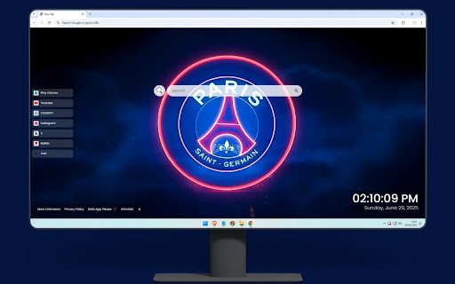 Paris Saint Germain Live Wallpaper screenshot