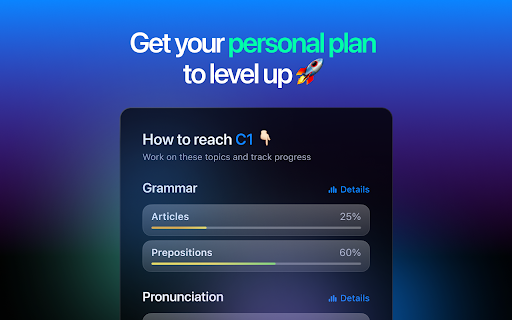 Fluently: AI-powered English tutor screenshot