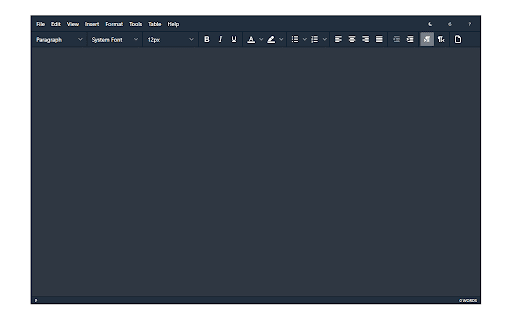 Word Editor screenshot