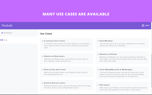 Pindodo - Pinterest Ranking/Keyword Tool screenshot