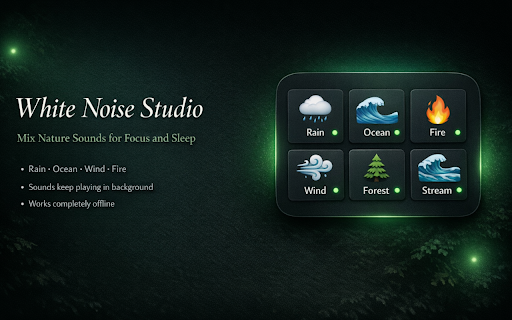 White Noise Studio – Nature Sounds screenshot