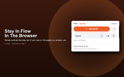 AutoScroll screenshot