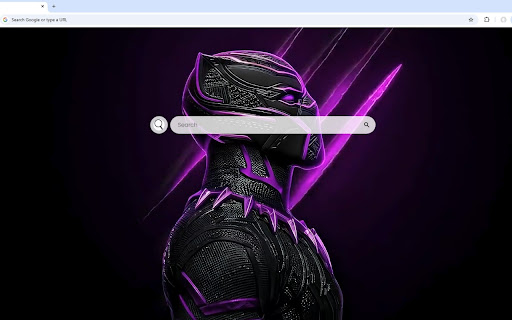 Black Panther Purple Aesthetic Live Wallpaper screenshot