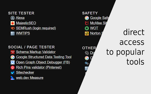 META SEO inspector screenshot
