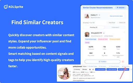 TikTok Downloader, Sort & Analytics | KOLSprite screenshot