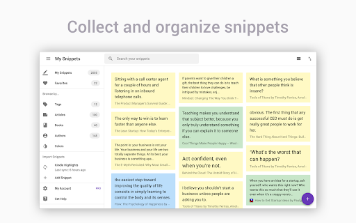 Snippet Highlighter - Web & PDF screenshot