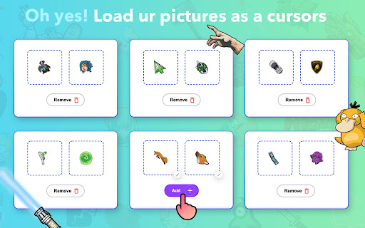 Sweezy Cursors ★ Custom Cursor for Chrome™ screenshot