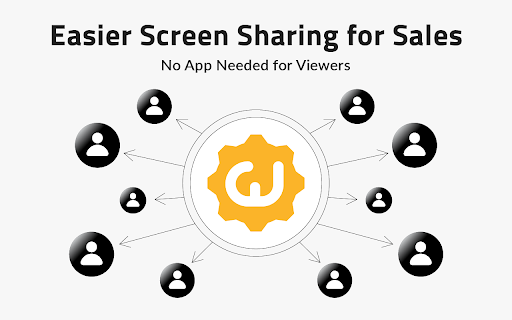 CrankWheel Screen Sharing screenshot