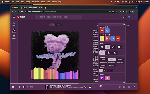 ThemeSong for YouTube Music™ (Enhancer) screenshot