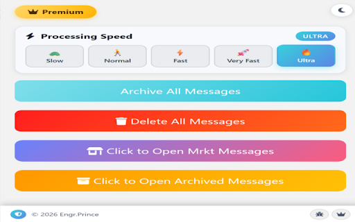 Delete Facebook Messages Fast 2026 screenshot