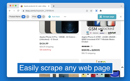 Free Web Scraper: Fast, Simple Web Scraping screenshot