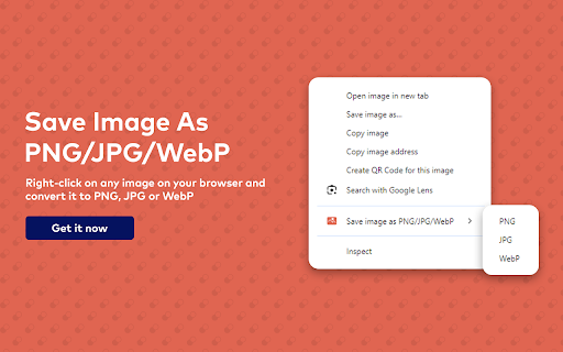 Save Image As PNG/JPG/WebP screenshot