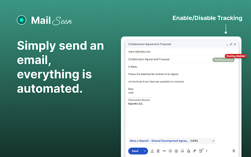 Mail Seen - Unlimited Email Tracker for Gmail screenshot