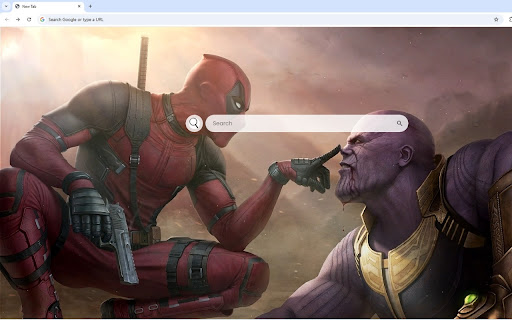 Deadpool and Thanos Live Wallpaper screenshot