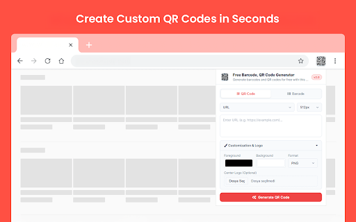 Free Barcode, QR Code Generator screenshot