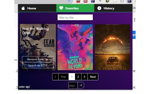 eztv - tv series & shows screenshot