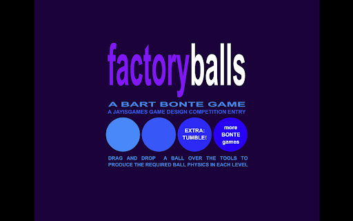 Factory Balls Game screenshot