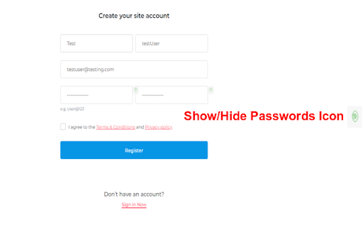 Password Viewer screenshot