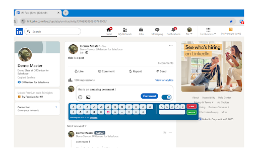 InBuddy - Your LinkedIn Assistant screenshot
