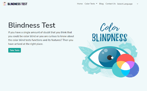 Blindness Test screenshot