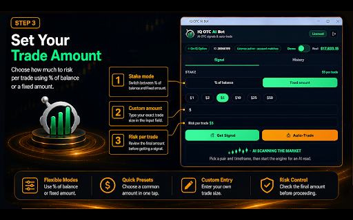 IQ OTC AI Bot screenshot